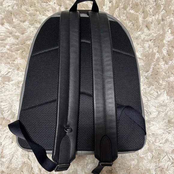❌SOLD ❌NWOT Men’s Coach Gray and Blue Backpack - Picture 12 of 15